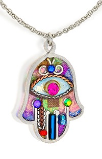 hamsa necklace protect evil eye